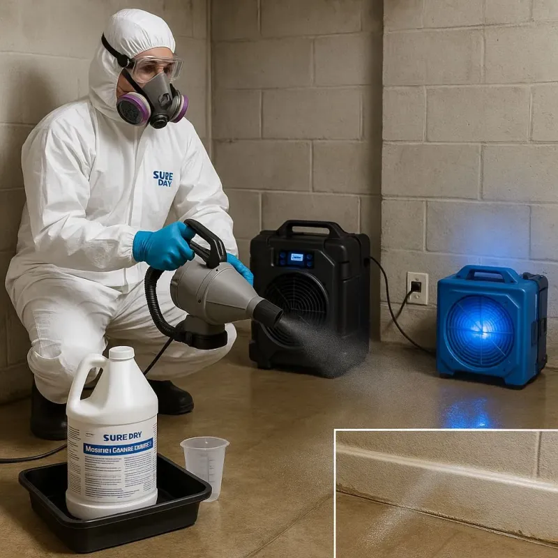 Sanitization and Odor Removal process in Santa Barbara, CA